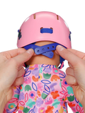 Baby Born pink doll bike helmet, imported from the UK