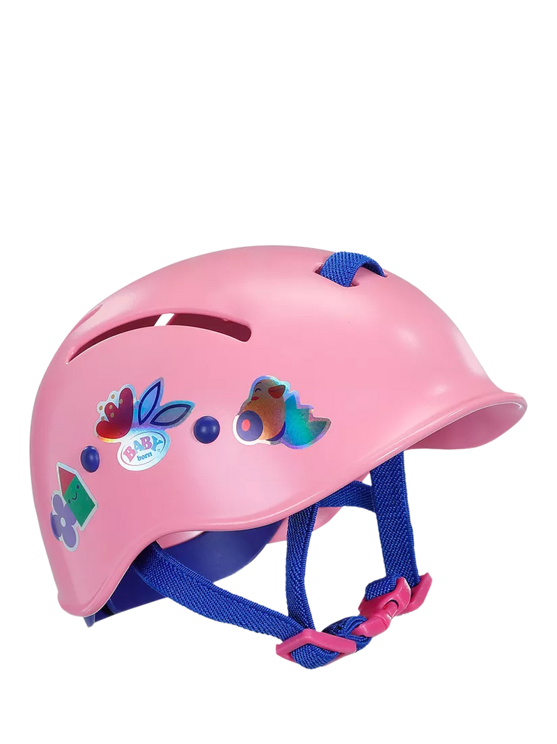 Baby Born pink doll bike helmet, imported from the UK