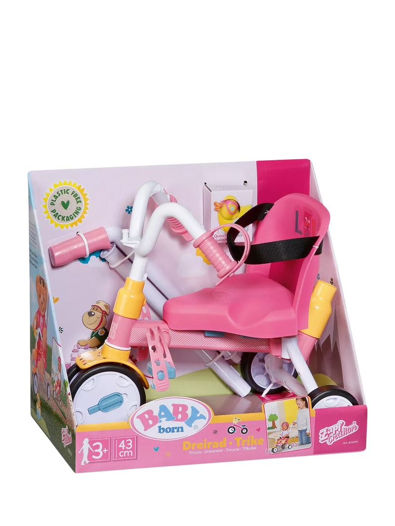 Baby Born pink doll bike helmet, imported from the UK