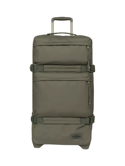 John Lewis Eastpak Transit'r Plus Medium 2-Wheel Suitcase, 75L, Monotone Khaki- Buy online at McGrocer