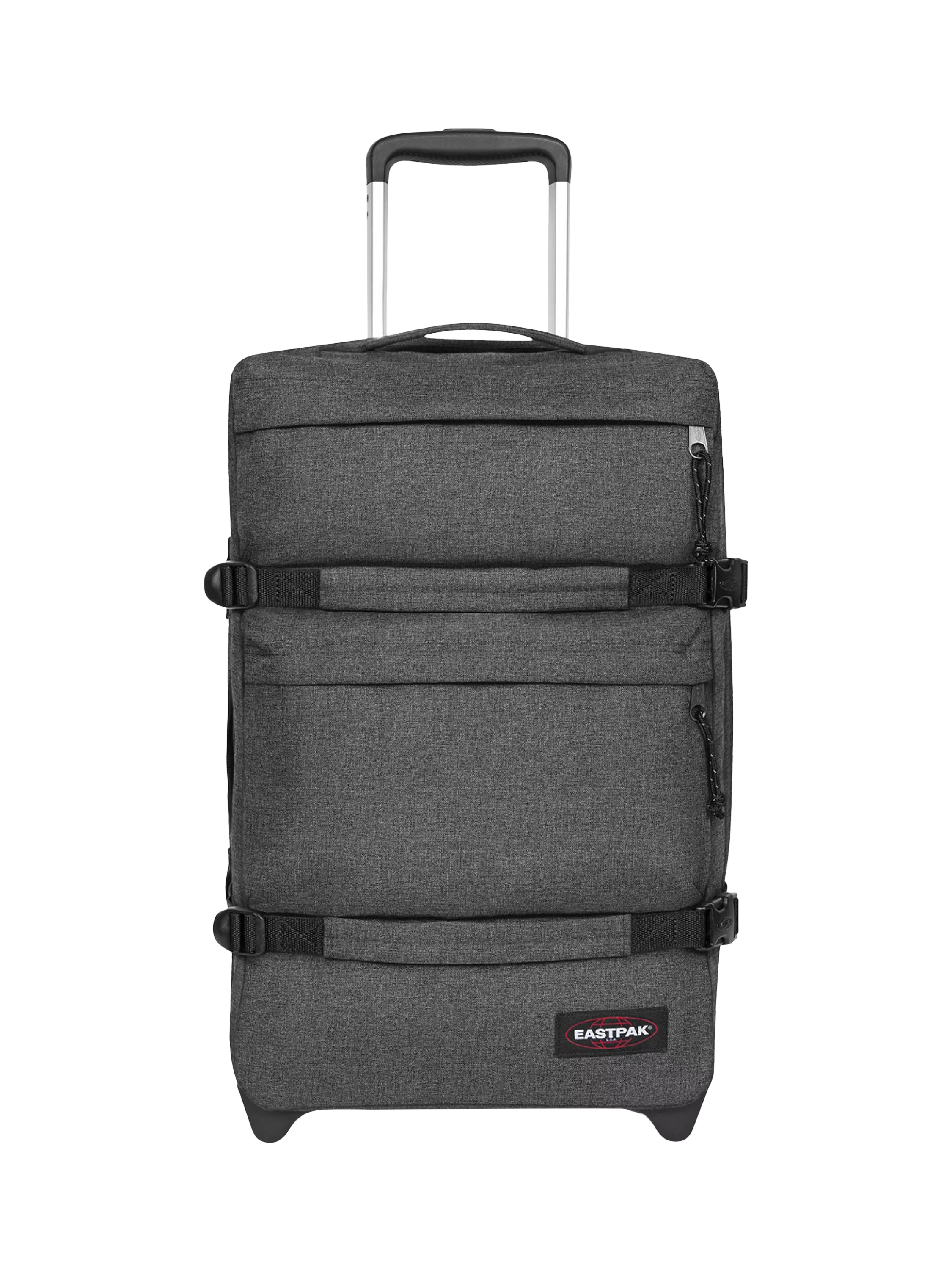 Eastpak Transit'r Plus Small 2-Wheel Cabin Case, 42L, Black Denim
