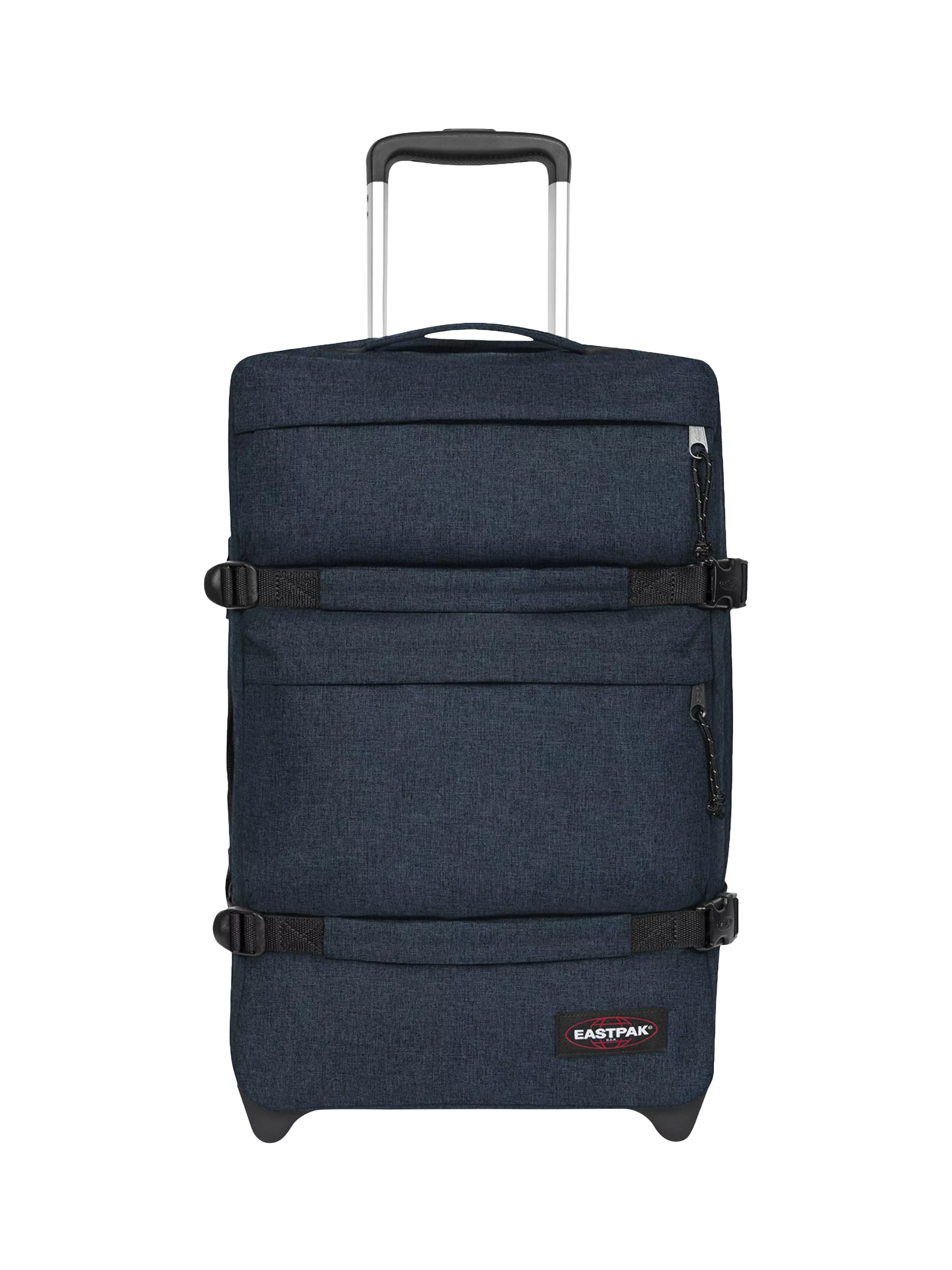 Eastpak Transit'r Plus Small 2-Wheel Cabin Case, 42L, Triple Denim