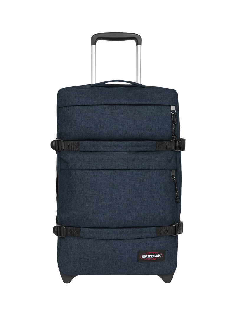 Eastpak Transit'r Plus Small 2-Wheel Cabin Case, 42L, Triple Denim