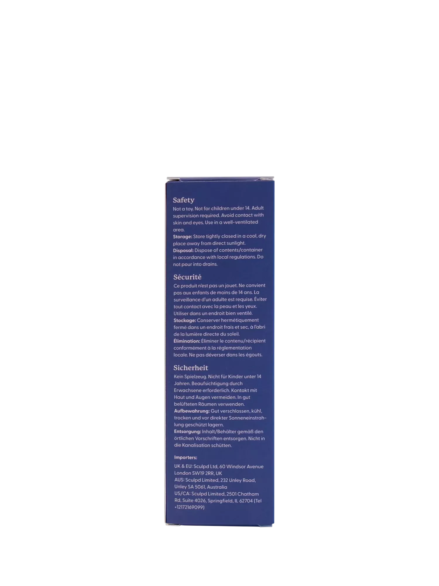 Sculpd UV pottery resin 70g, imported from the UK