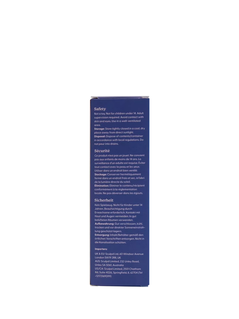 Sculpd UV pottery resin 70g, imported from the UK