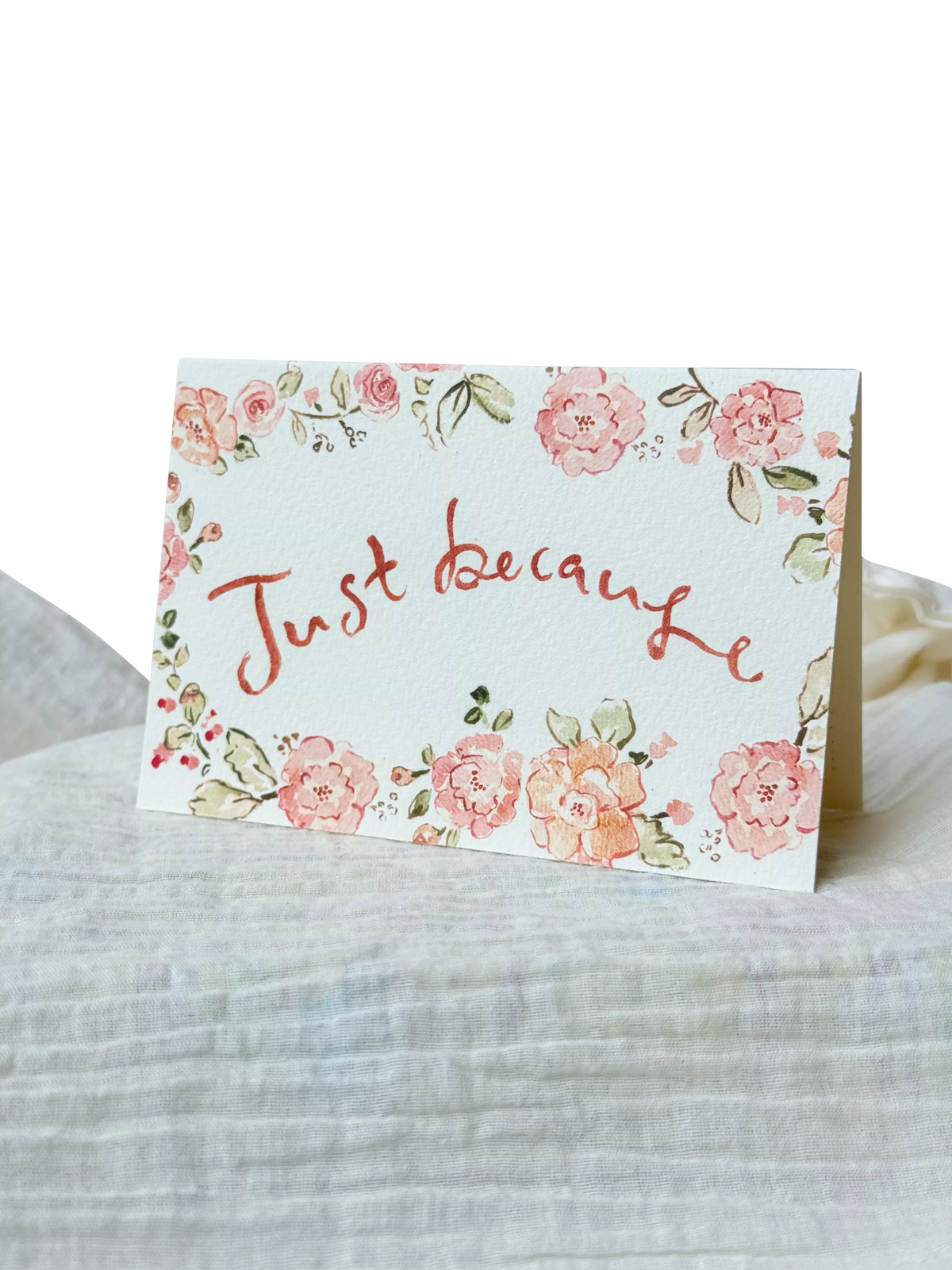 Sophie Amelia Creates blank greeting card - British product
