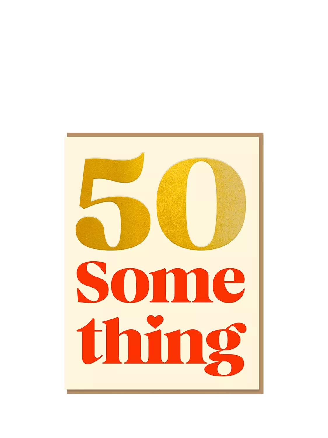 Nineteen Seventy Three 50th birthday card 140x108mm - British product
