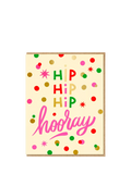 Nineteen Seventy Three Hooray Confetti Birthday Card - British product