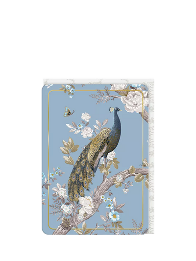 John Lewis Laura Ashley Belvedere Peacock Birthday Card- Buy online at McGrocer