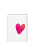 Ohh Deer birthday card simple heart smile design (British brand)