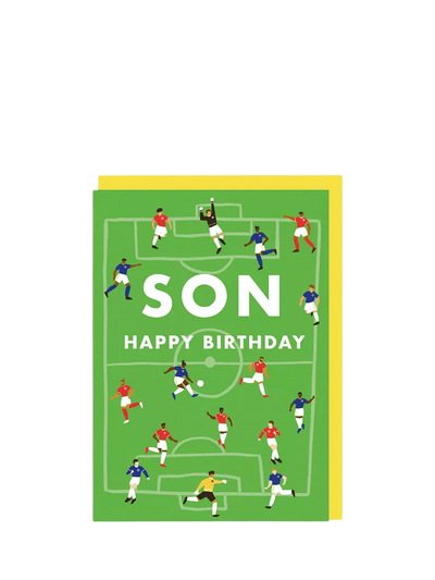 John Lewis Ohh Deer Football Son Birthday Card Greetings Card- Buy online at McGrocer