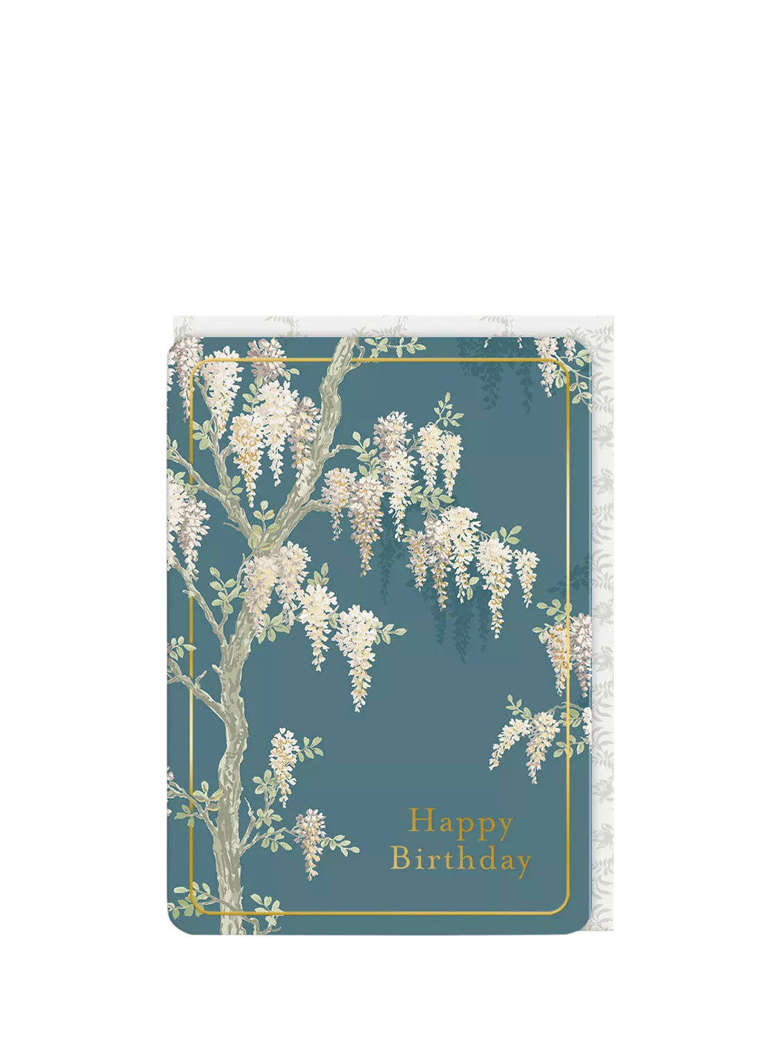 Laura Ashley Wisteria Garden birthday card, UK version