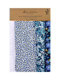 Alice Caroline blue gingham patchwork quilt kit 147x147cm - British product