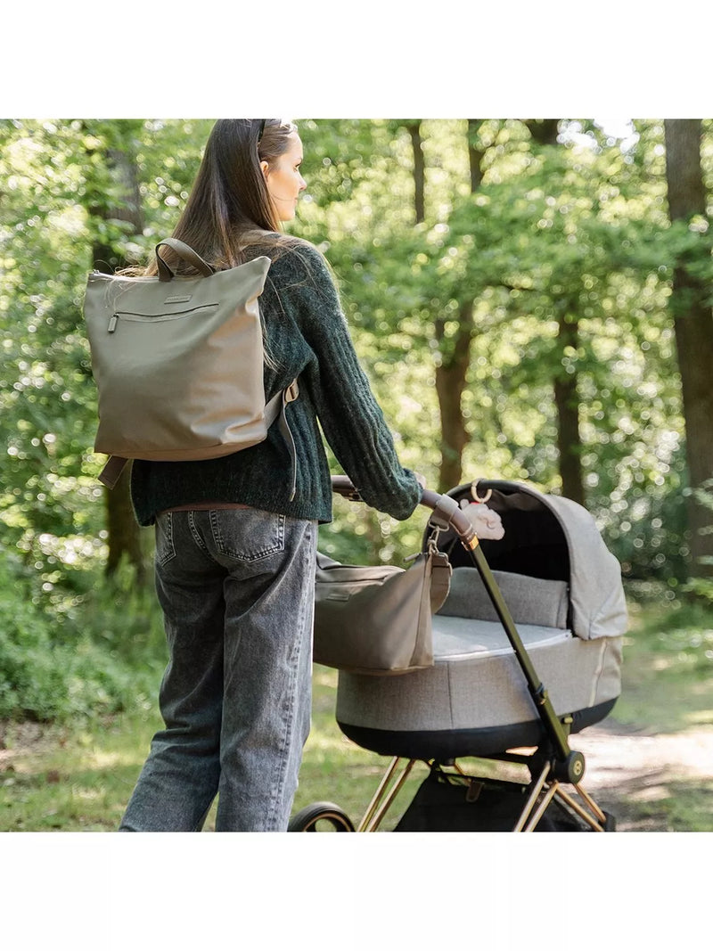 Done by Deer changing backpack Taupe 20L - British product