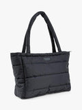 Done by Deer quilted changing tote bag in black (British brand)