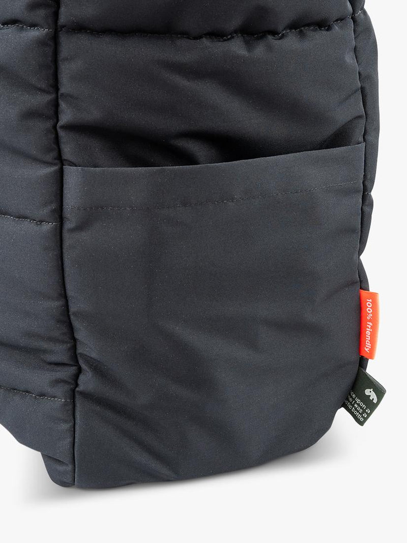 Done by Deer quilted changing tote bag in black (British brand)