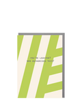 Lola Design 'Who Authorised This' leaving card with grey envelope, UK version