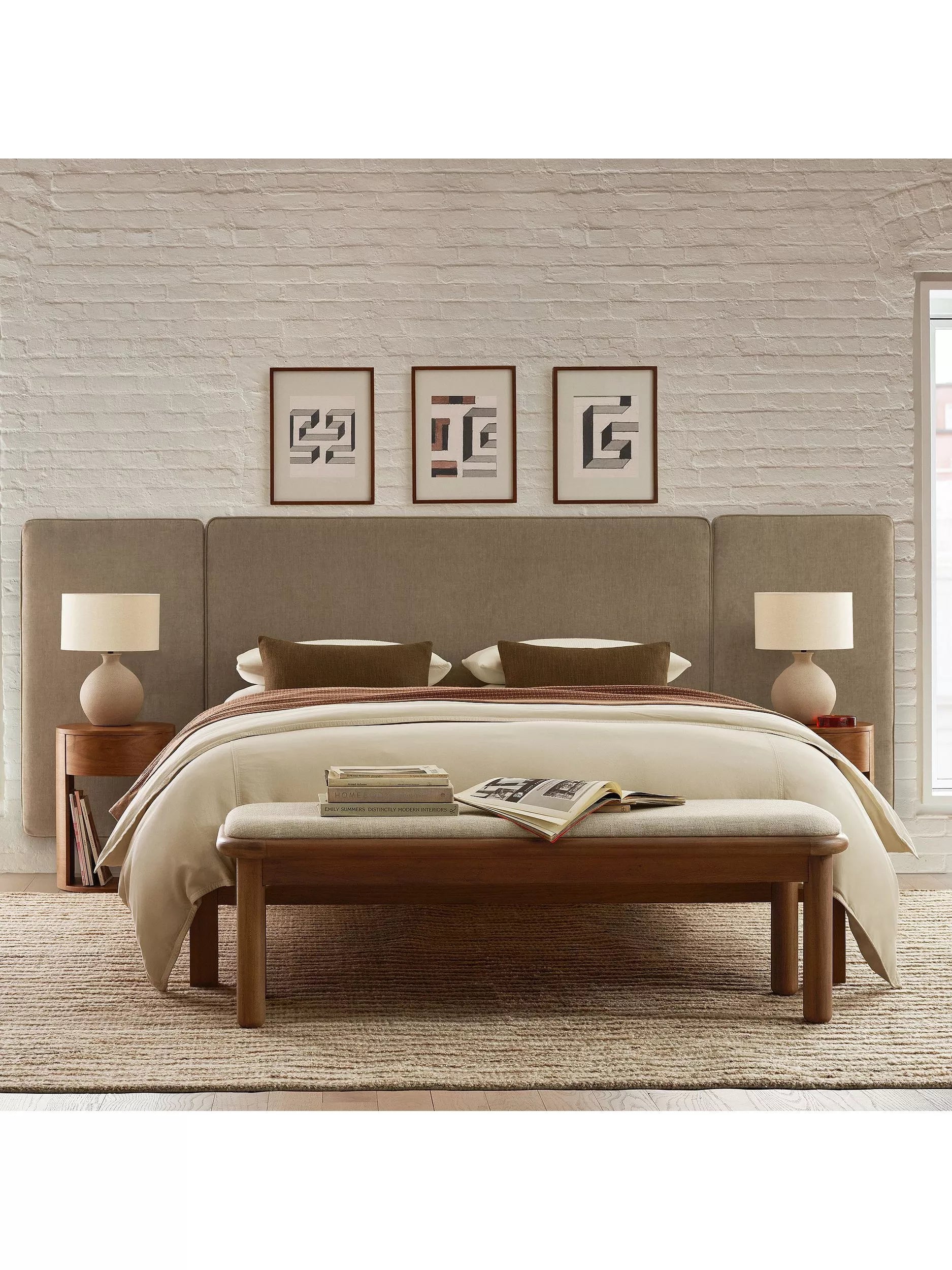 West Elm Brushed TENCEL™ Double Duvet Cover, Twill