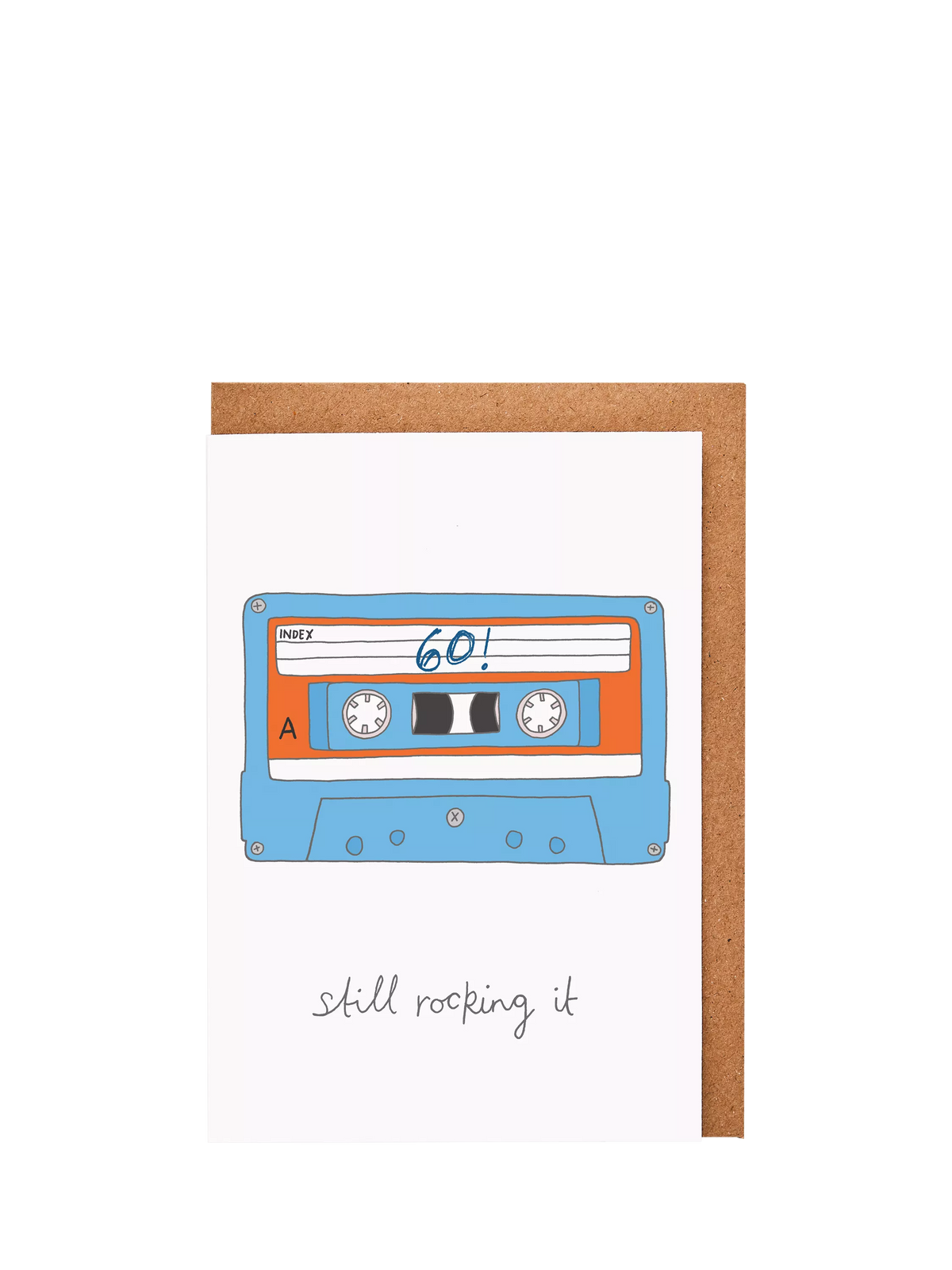 You've Got Pen On Your Face 60th birthday card, UK version