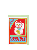You've Got Pen On Your Face cat good luck card - British product