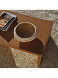 West Elm ceramic bowl marble effect 34cm (British brand)