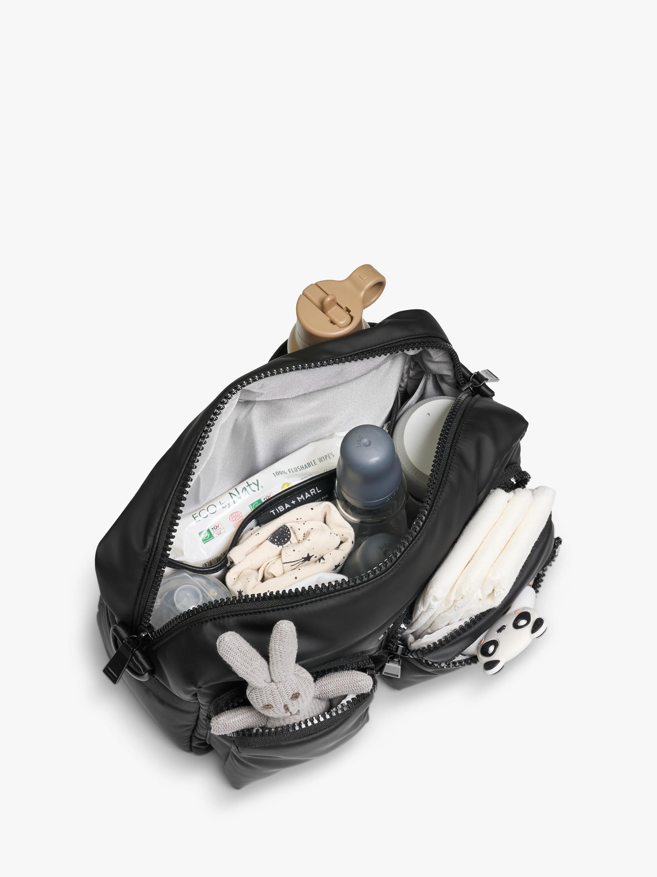 Tiba + Marl Axel stroller organiser black (British brand)