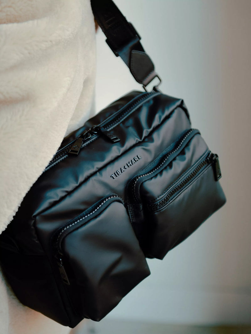 Tiba + Marl Axel stroller organiser black (British brand)