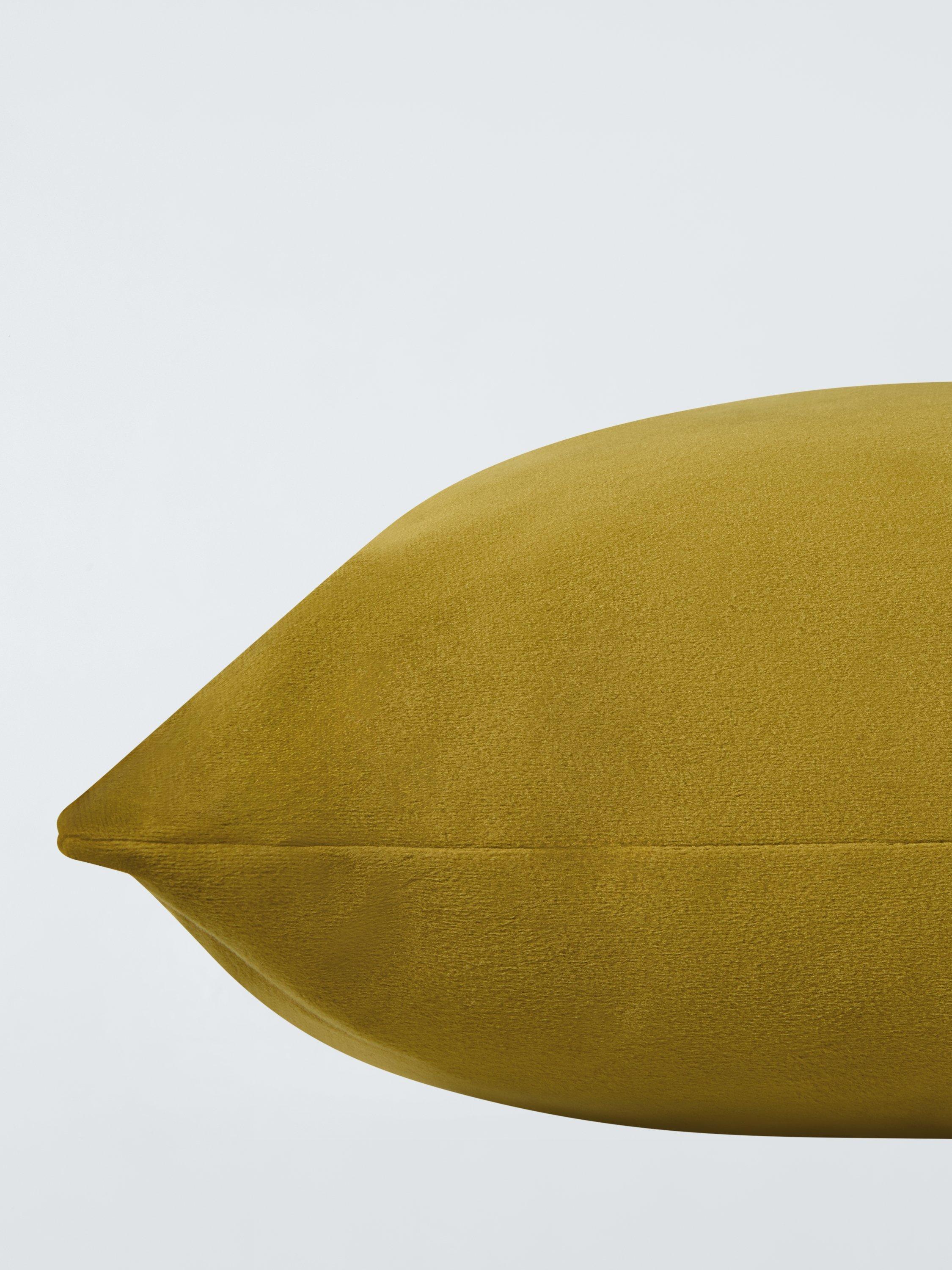 John Lewis velvet cushion Pickle 45x45cm - British product