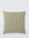 John Lewis woven check cushion 50x50cm - British product