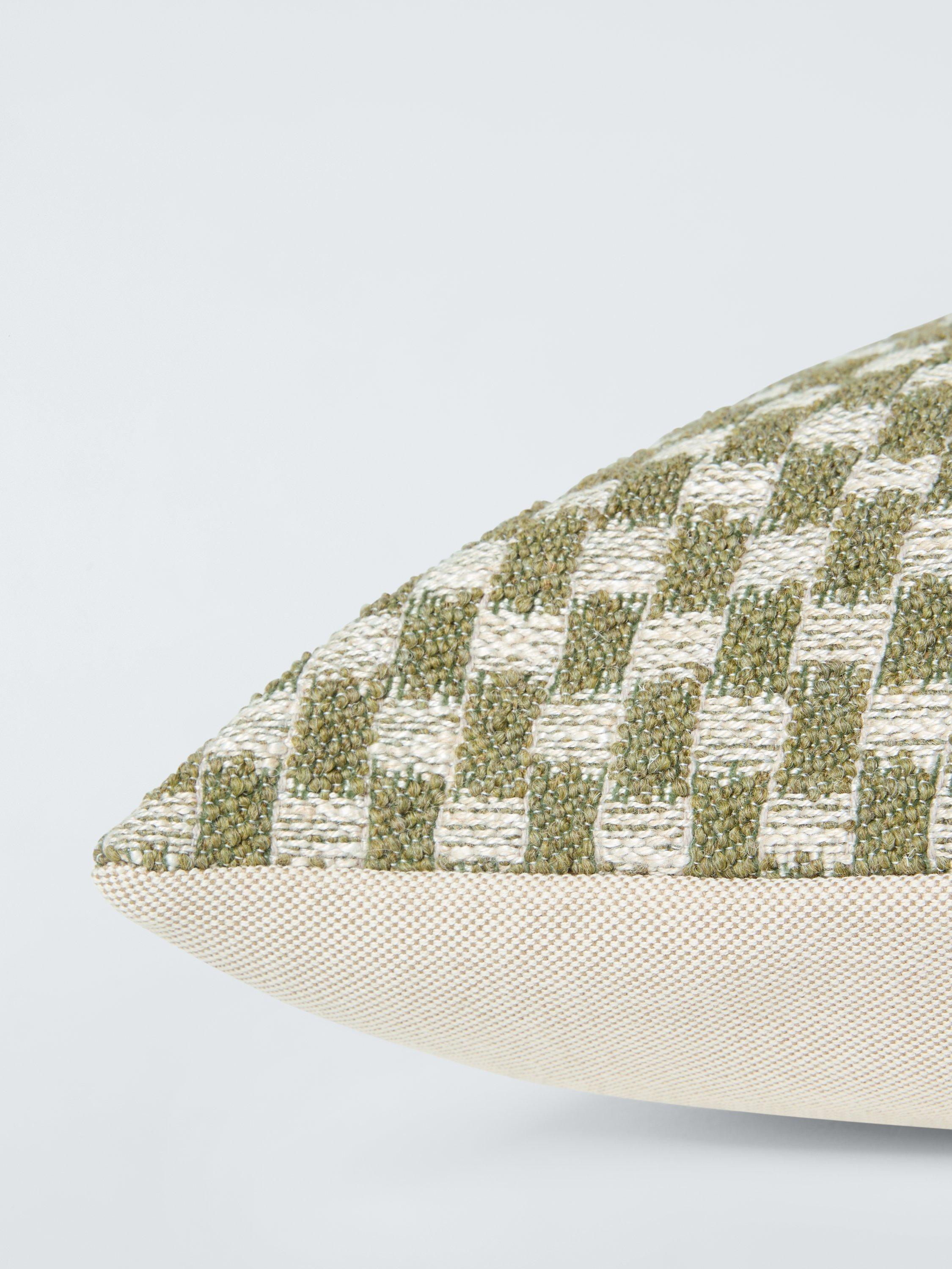 John Lewis woven check cushion 50x50cm - British product