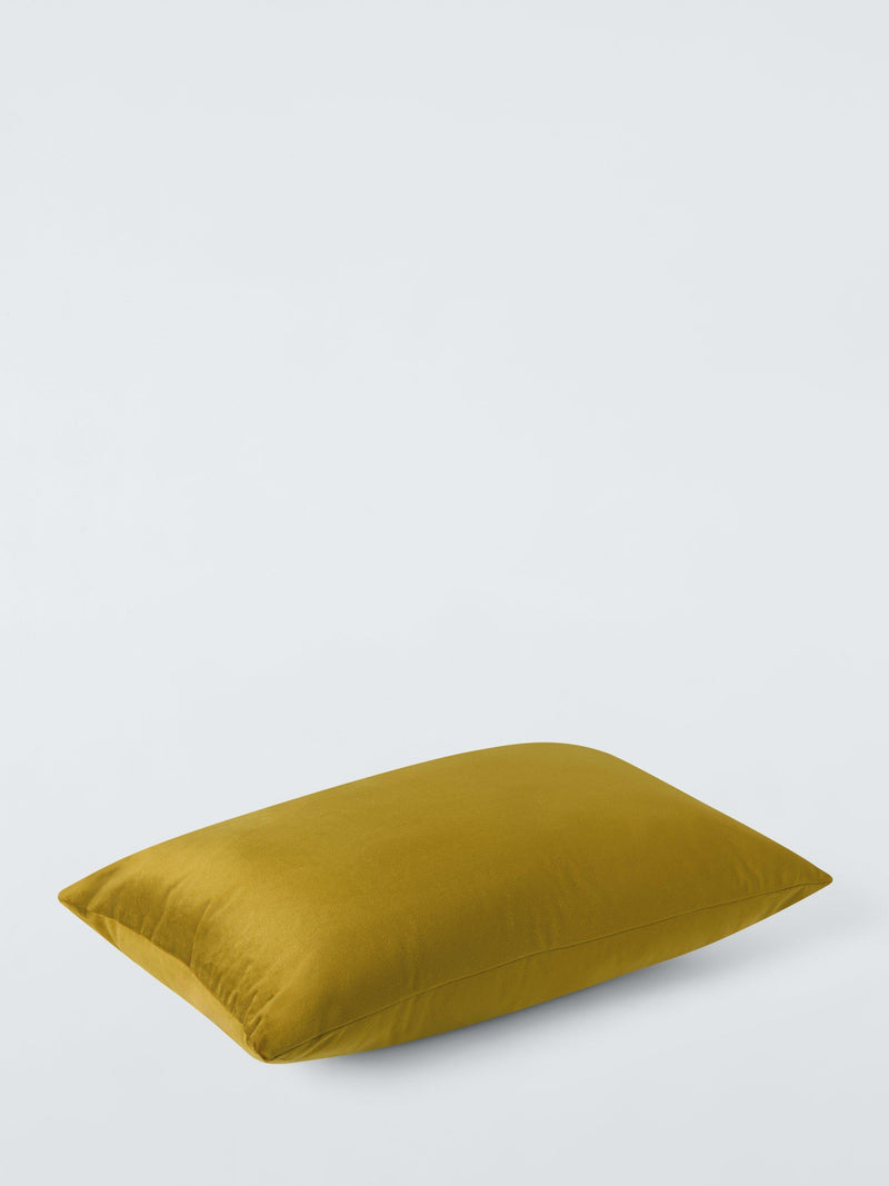 John Lewis rectangular velvet cushion Pickle 55cm (British brand)