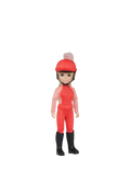 LeMieux Harlow Luna White Toy Rider Doll (British brand)