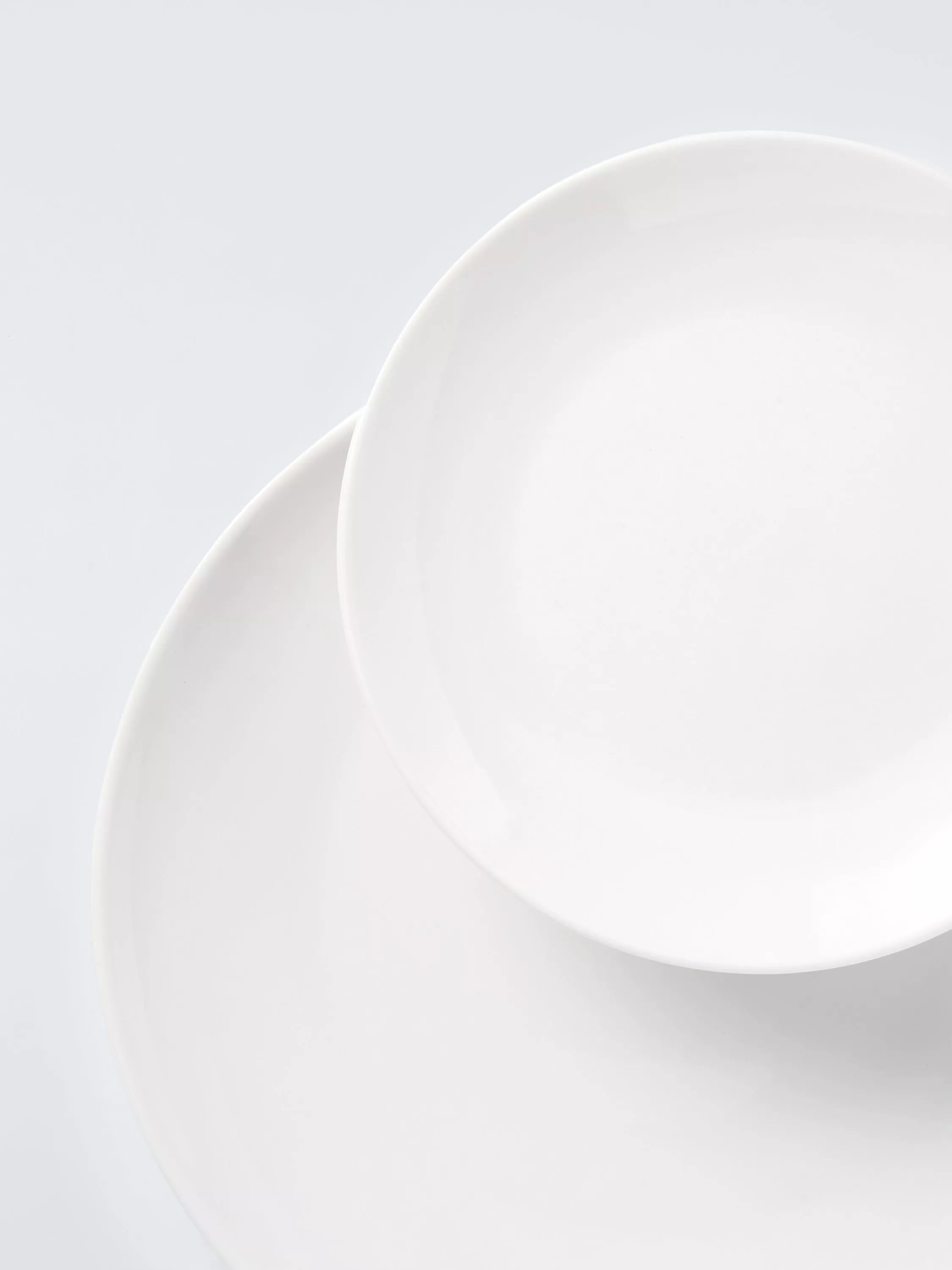 John Lewis 12 piece white porcelain dinnerware set, UK version