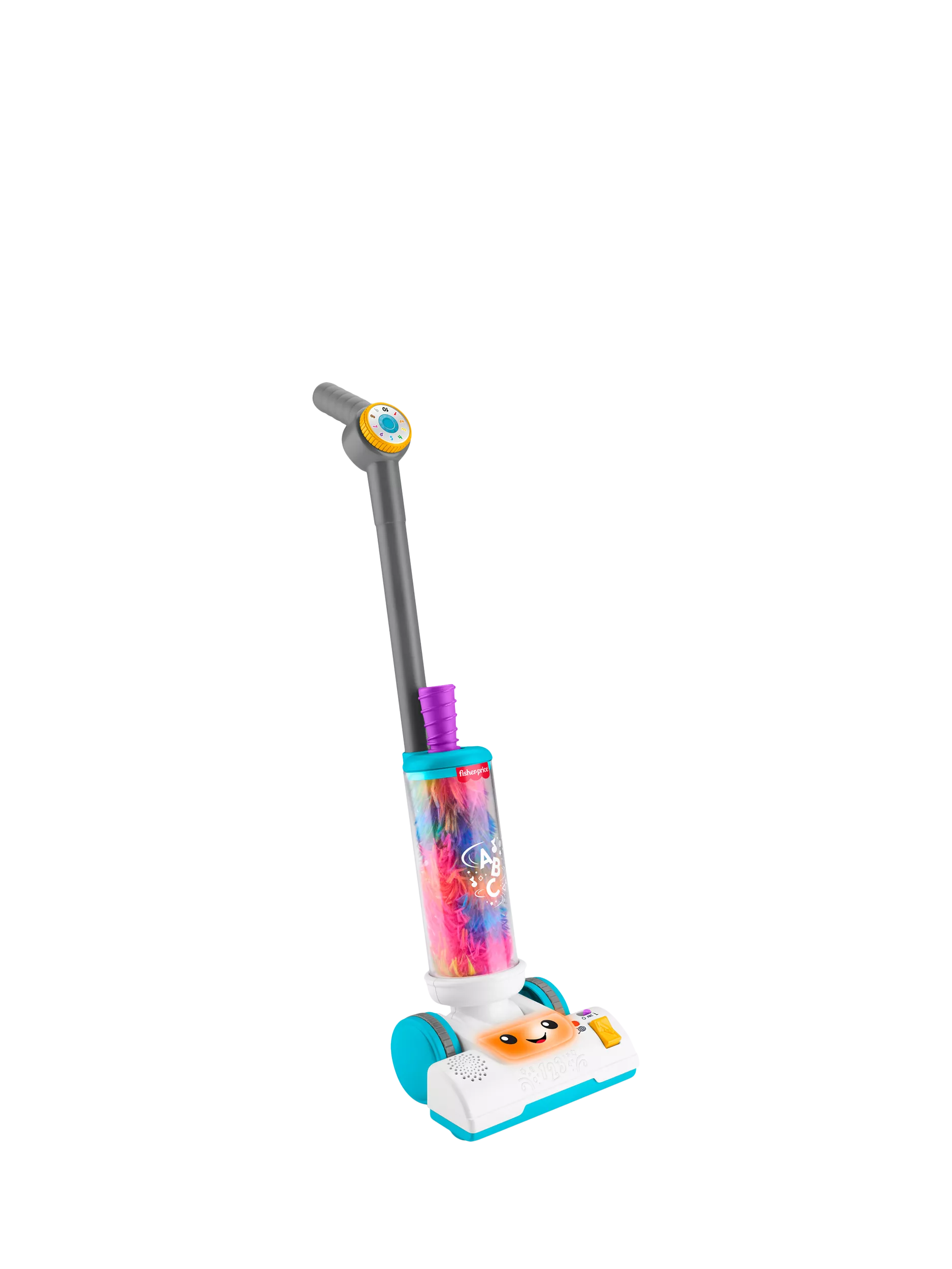 Fisher-Price Laugh & Learn 2-in-1 Vacuum electronic toy, imported from the UK