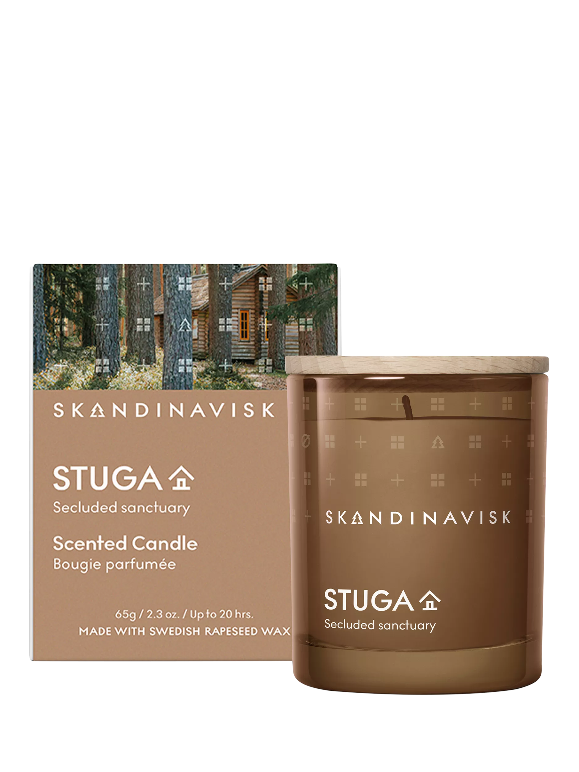 SKANDINAVISK Stuga scented candle 65g, UK version