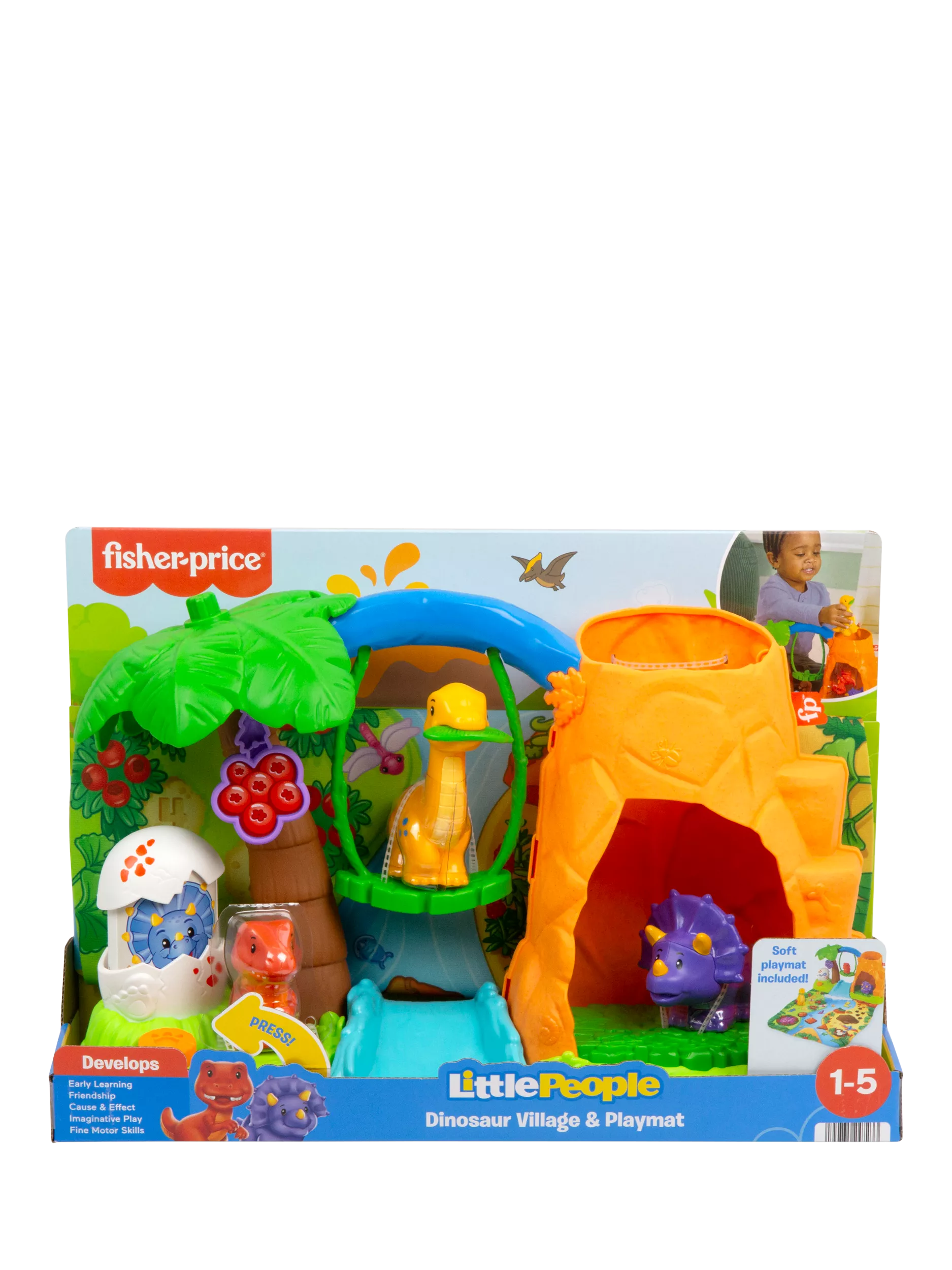 Fisher-Price Little People Dinosaur Village playset, UK version