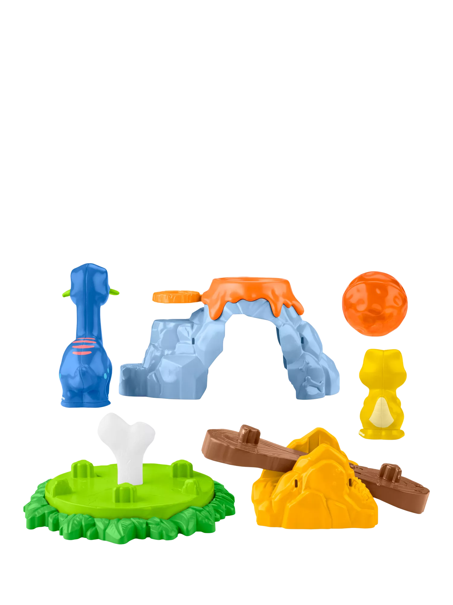 Fisher-Price Little People Spin & Play Dinosaur Playset, UK version