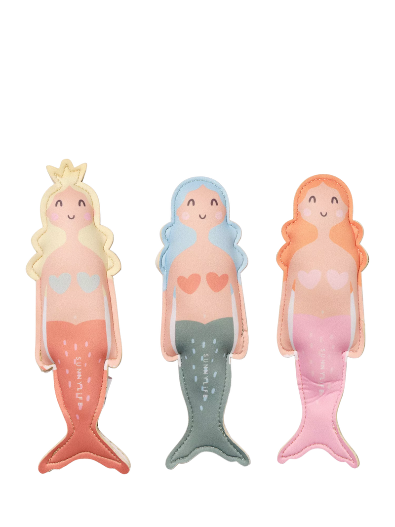 Sunnylife Melody the Mermaid dive buddies set of 3, imported from the UK