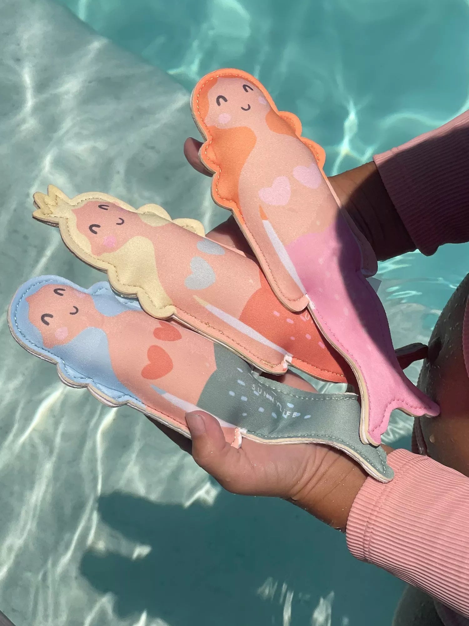 Sunnylife Melody the Mermaid dive buddies set of 3, imported from the UK