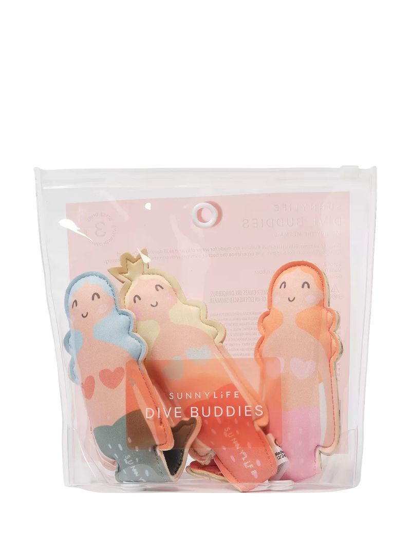 Sunnylife Melody the Mermaid dive buddies set of 3, imported from the UK