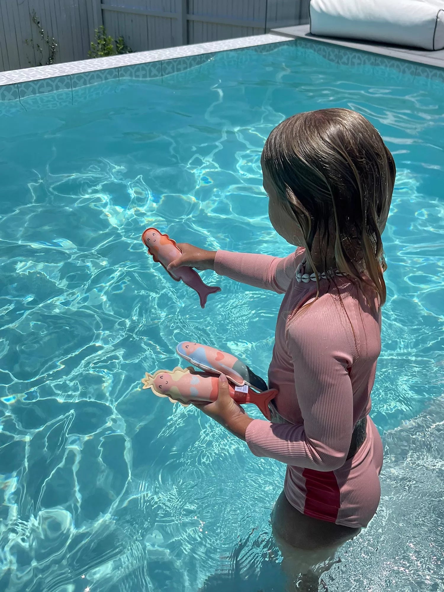 Sunnylife Melody the Mermaid dive buddies set of 3, imported from the UK