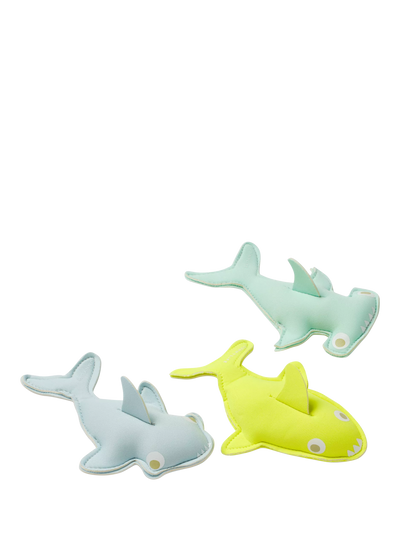 John Lewis Sunnylife Salty the Shark Dive Buddies Diving Toy Set of 3- Buy online at McGrocer