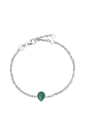 Daisy London Birthstone Bracelet May Emerald