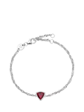 Daisy London July Ruby Birthstone Bracelet