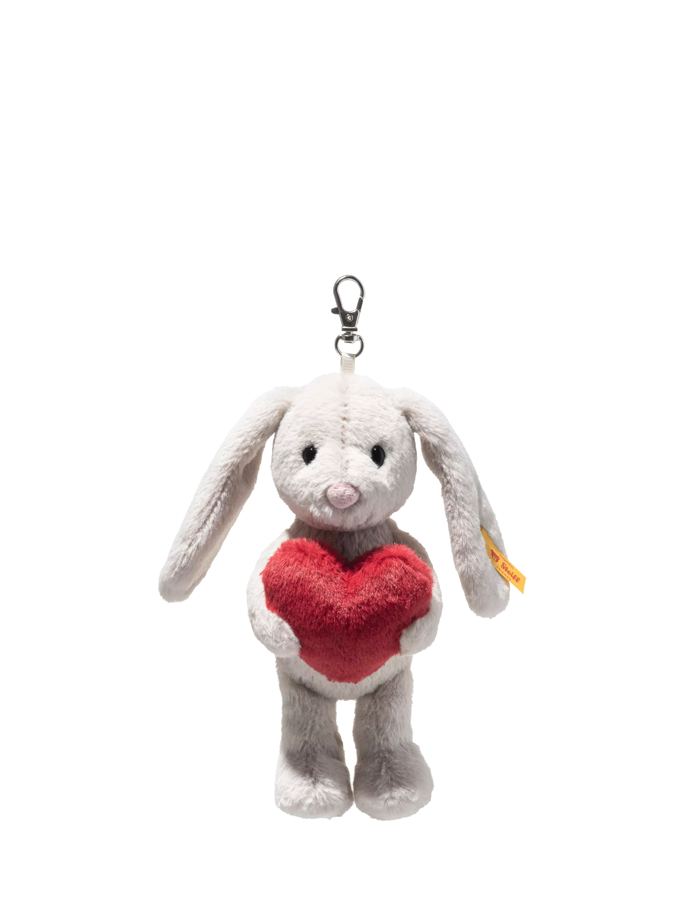 Steiff Hoppie plush rabbit love pendant 15cm, UK version