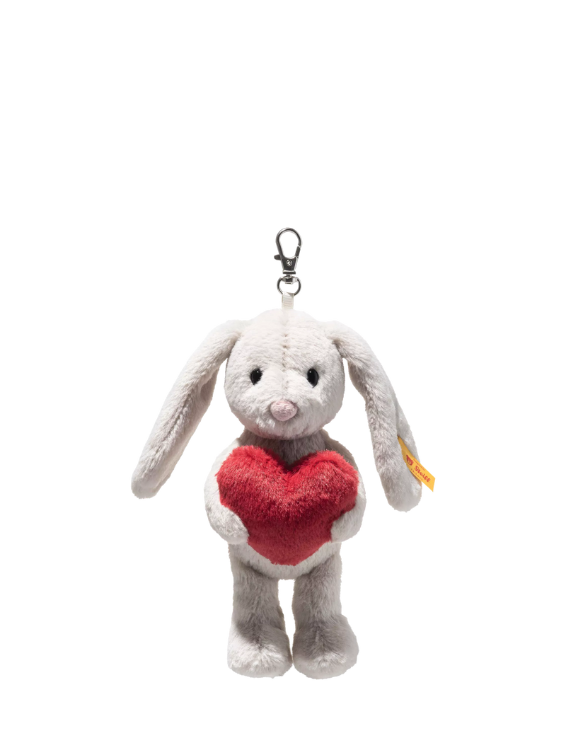 Steiff Hoppie plush rabbit love pendant 15cm, UK version