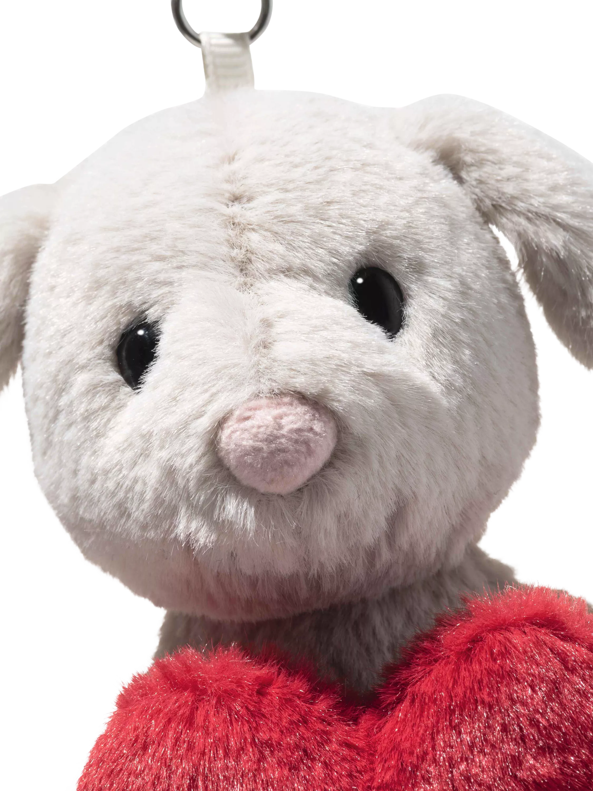 Steiff Hoppie plush rabbit love pendant 15cm, UK version