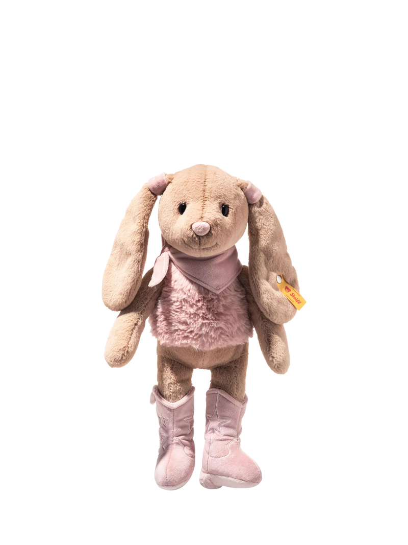 Steiff Cowgirl Hoppie Rabbit soft toy, UK version