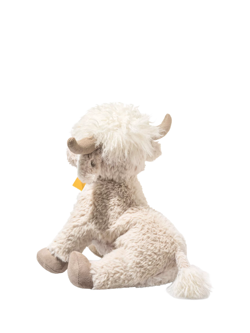Steiff Highland cow soft toy 24cm (British brand)