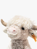 Steiff Highland cow soft toy 24cm (British brand)
